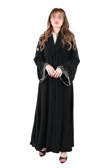 Royal abaya with hand embroidery